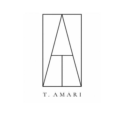 T. Amari monogram and wordmark